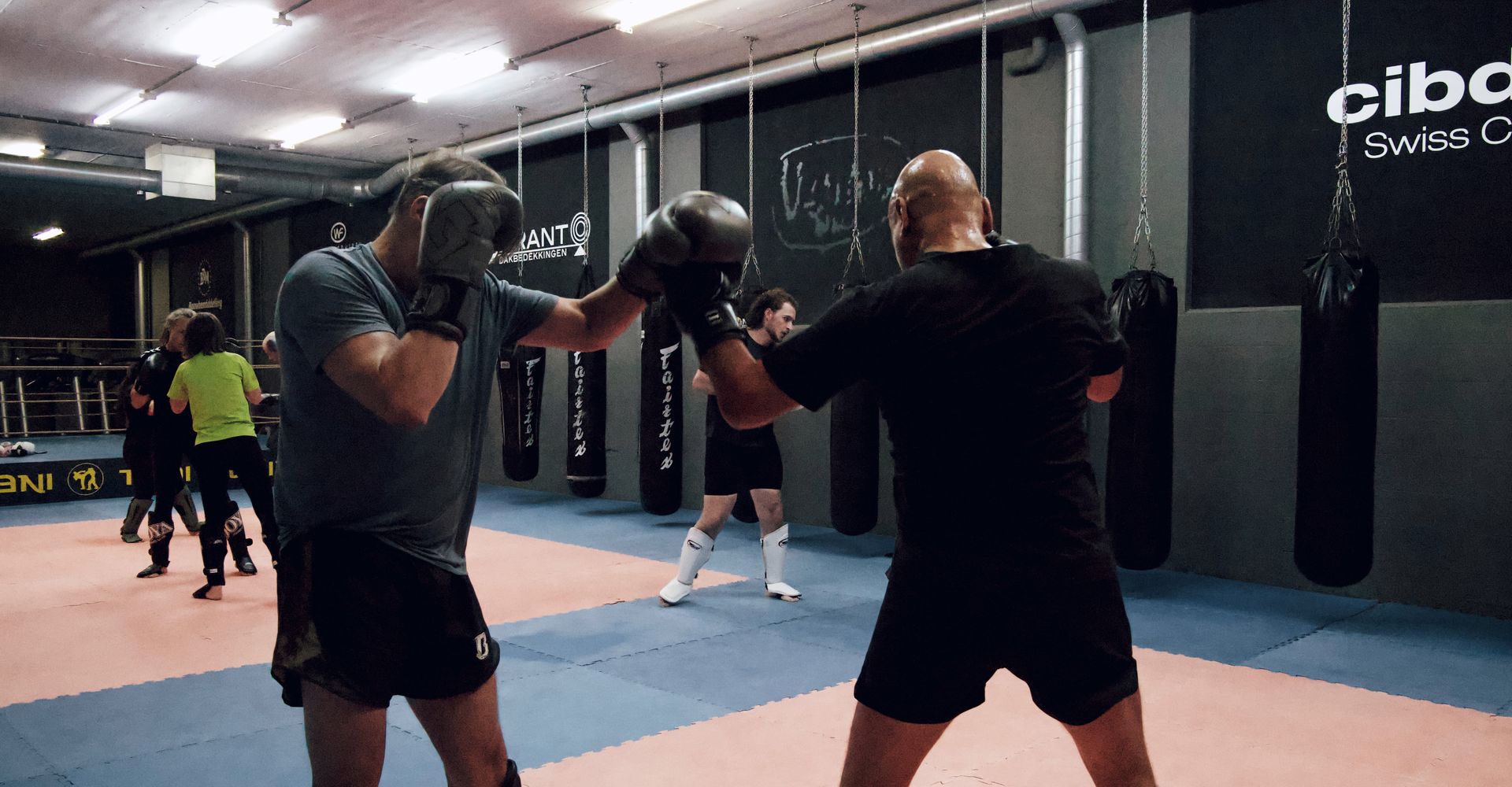 Sfeerimpressie Conditioneel kickboksen